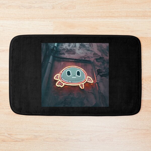 Item preview, Neon light on urban wall: cute turtle designed and sold by Reinvention.