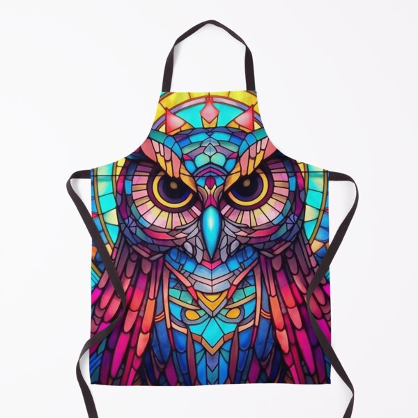 Item preview, Magical Stained Glass Owl Pattern designed and sold by Desfix.