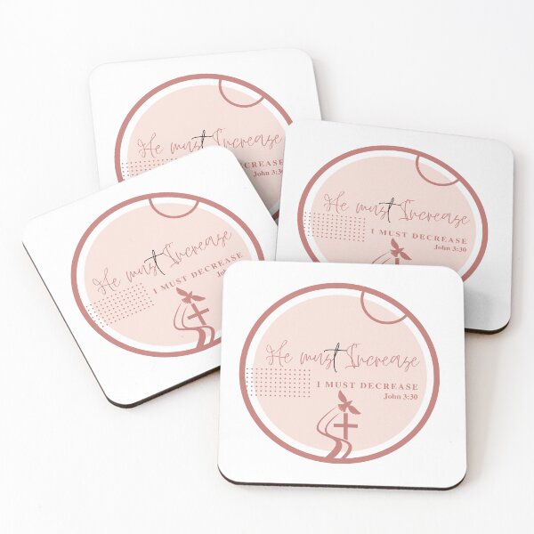 Item preview, John 3:30 - He Must Increase I Must Decrease designed and sold by Nancyanna.