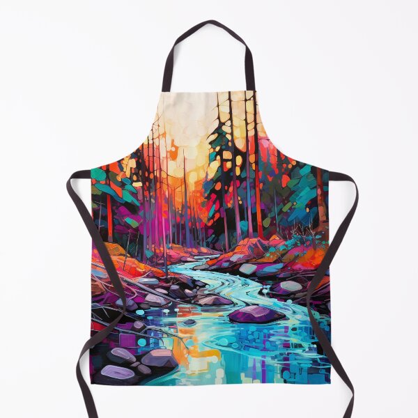 Item preview, Cascading falls on the river 3 designed and sold by Red Witch Art.
