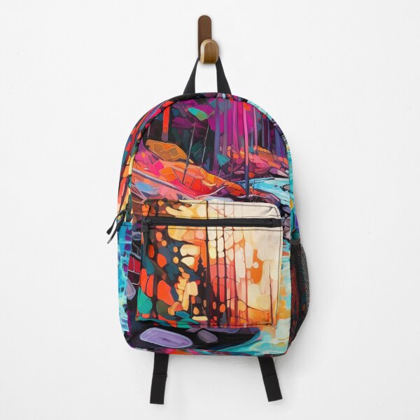 Item preview, Cascading falls on the river 3 designed and sold by Red Witch Art.