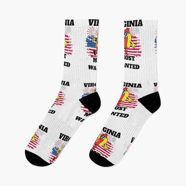 Item preview, 4th Of July, VIRGINIA Most Wanted Wiener designed and sold by ShopULove.