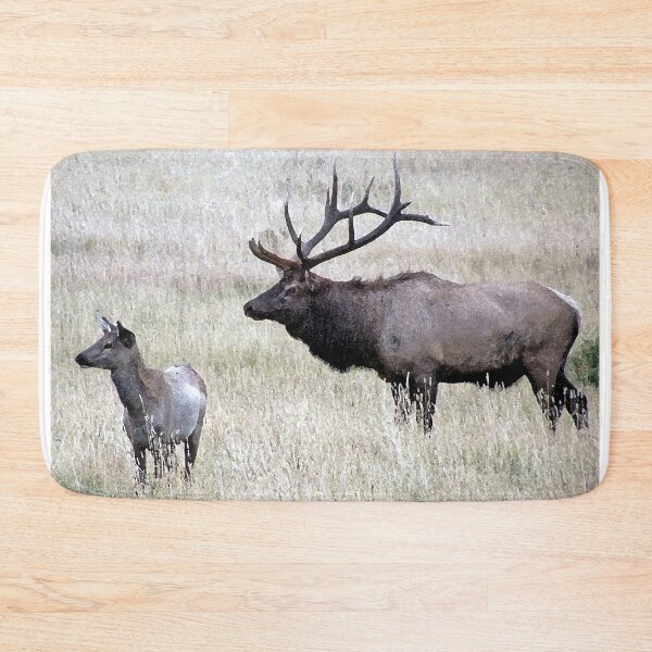 Item preview, Bull Elk and Calf designed and sold by bhagenson.