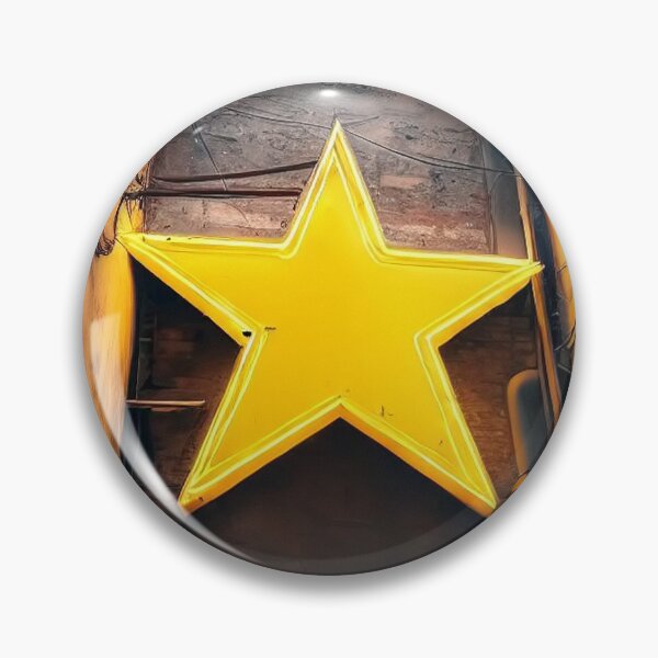 Item preview, Neon light on urban wall: yellow star designed and sold by Reinvention.