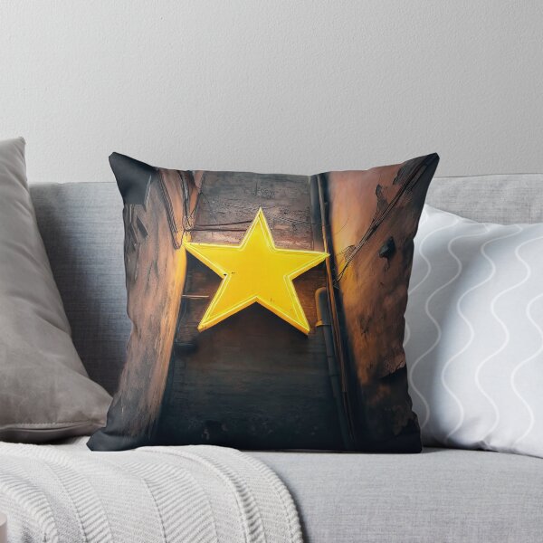 Item preview, Neon light on urban wall: yellow star designed and sold by Reinvention.