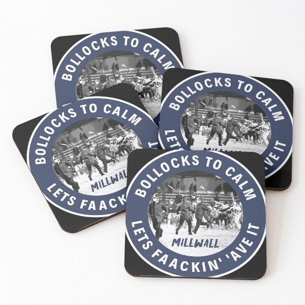 Item preview, Bollocks To Calm Lets Faackin_ _Ave It Millwall designed and sold by ellaale.