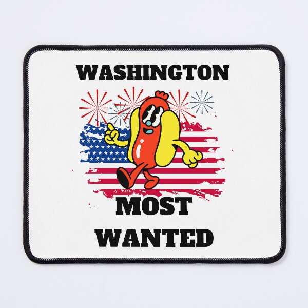 Item preview, 4th Of July, WASHINGTON Most Wanted Wiener designed and sold by ShopULove.
