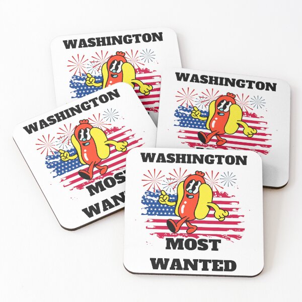 Item preview, 4th Of July, WASHINGTON Most Wanted Wiener designed and sold by ShopULove.