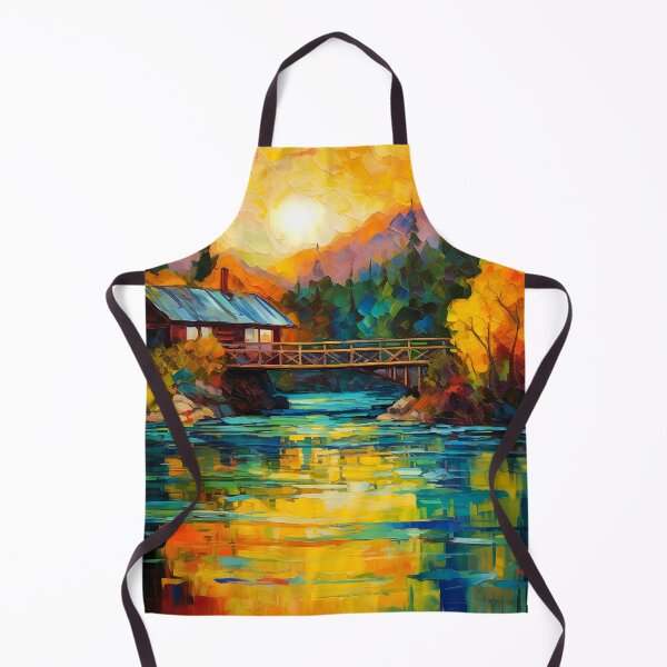 Item preview, Cascading falls on the river 4 designed and sold by Red Witch Art.
