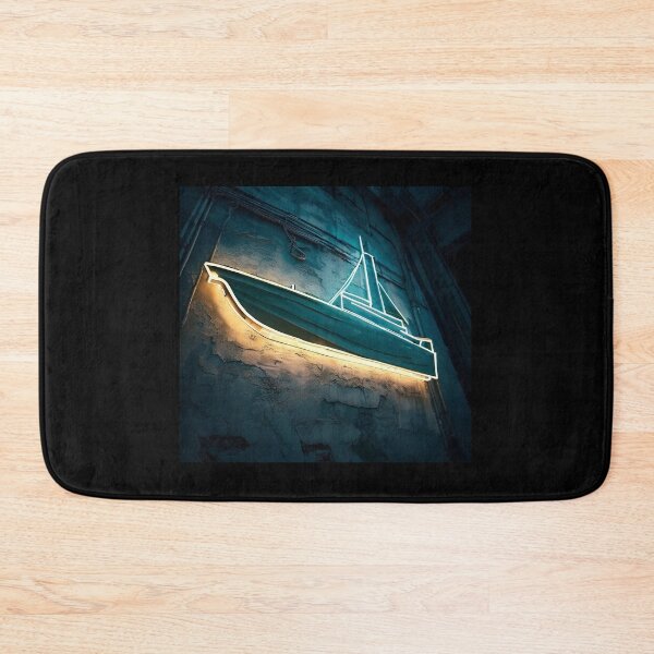 Item preview, Neon light on urban wall: sail boat  designed and sold by Reinvention.