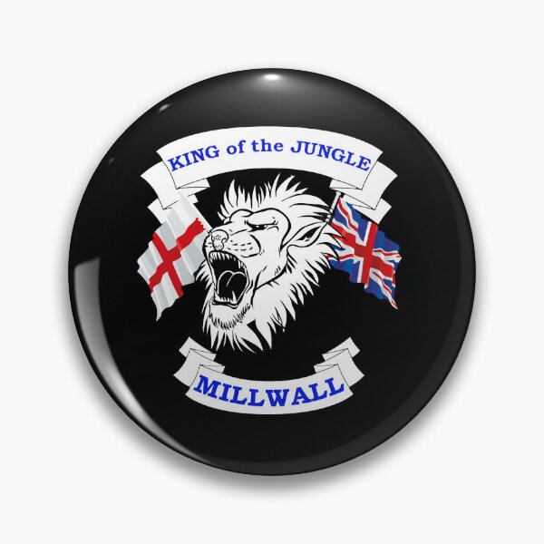 Item preview, Millwall - King Of The Jungle, millwall fc, millwall football club, designed and sold by ellaale.
