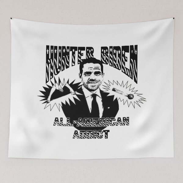 Item preview, Hunter Biden All American Addict designed and sold by squadtshirts.
