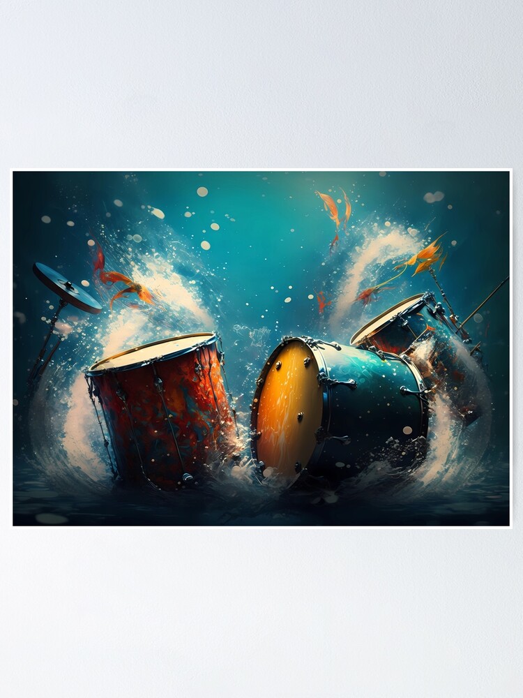 The small buckets' Poster, picture, metal print, paint by AR1