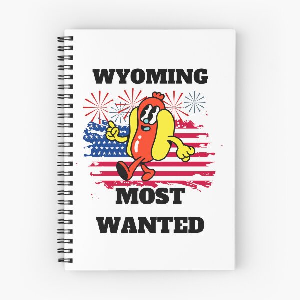 Item preview, 4th Of July, Wyoming Most Wanted Funny Wiener designed and sold by ShopULove.