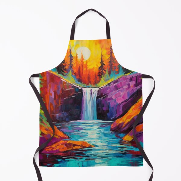 Item preview, Cascading falls on the river 5 designed and sold by Red Witch Art.