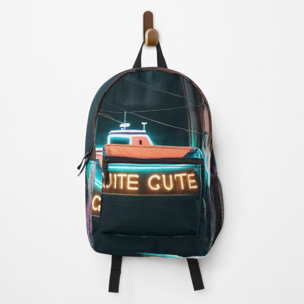 Item preview, Neon light on urban wall: cute boat  designed and sold by Reinvention.