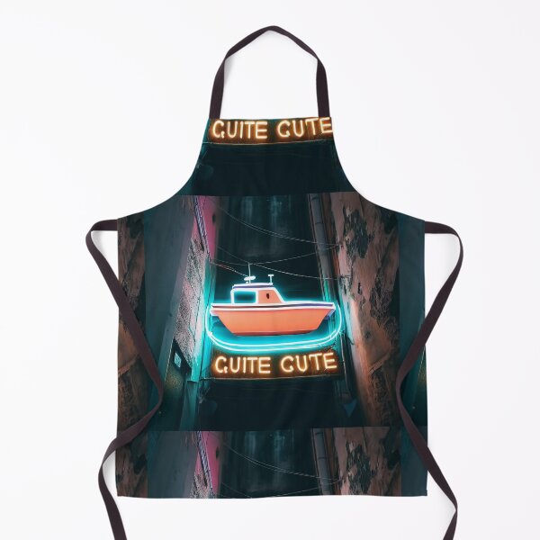 Item preview, Neon light on urban wall: cute boat  designed and sold by Reinvention.