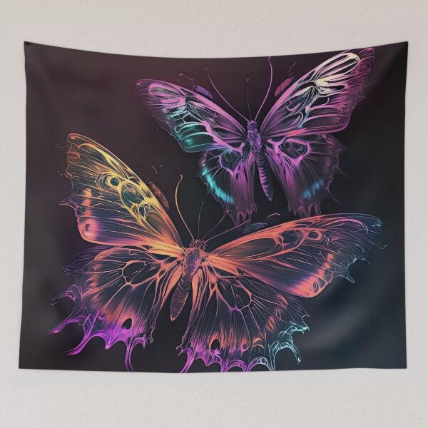 Item preview, Enchanting Iridescence: Captivating Collection of Colorful Butterflies designed and sold by cece4410.