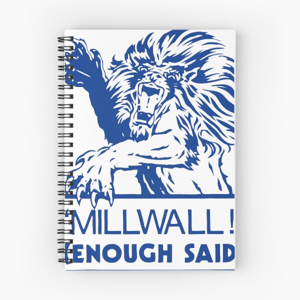 Item preview, Millwall Enough Said, millwall fc, millwall football club, designed and sold by ellaale.