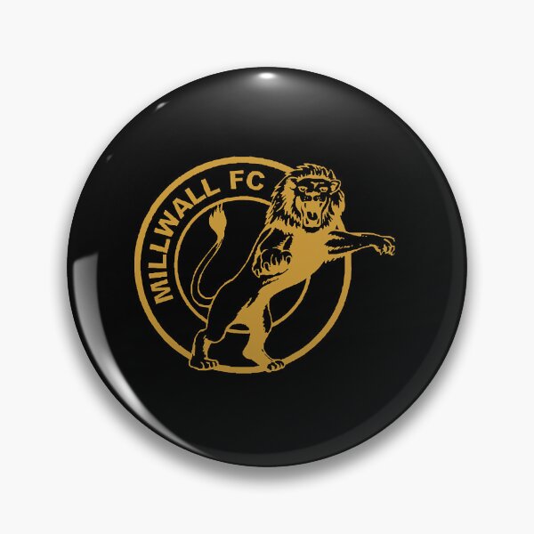 Item preview, Millwall FC Old Logo Gold, millwall fc, millwall football club, designed and sold by ellaale.