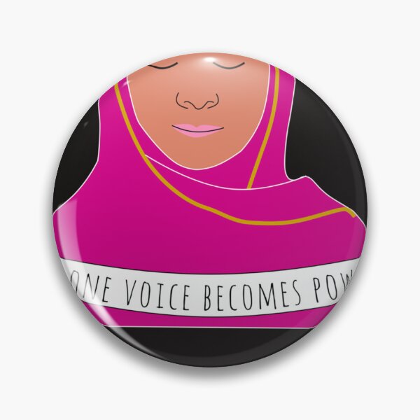 Item preview, Malala - When The Whole World Is Silent Sticker designed and sold by DerekWolff.