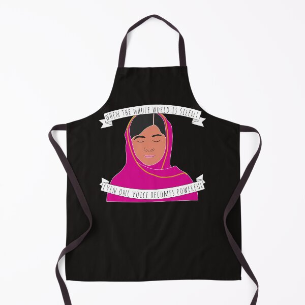 Item preview, Malala - When The Whole World Is Silent Sticker designed and sold by DerekWolff.