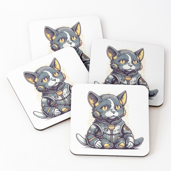 Item preview, Feline: Chartreux Breed Guide with Futuristic - Featuring Technology and Adoration of Cats designed and sold by DooodleGod.