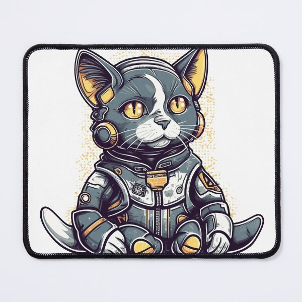 Item preview, Feline: Chartreux Breed Guide with Futuristic - Featuring Technology and Adoration of Cats designed and sold by DooodleGod.