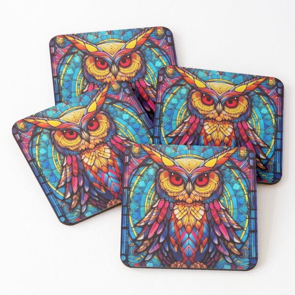 Item preview, Copy of Magical Stained Glass Owl Pattern designed and sold by Desfix.
