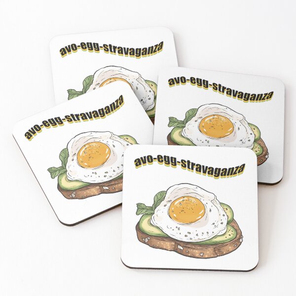 Item preview, Avo-Egg-Stravaganza breakfast toast designed and sold by JinJinYoon.