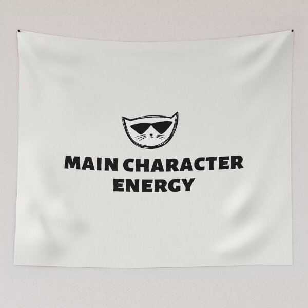 Item preview, Main Character Energy designed and sold by LunaRoseReads.