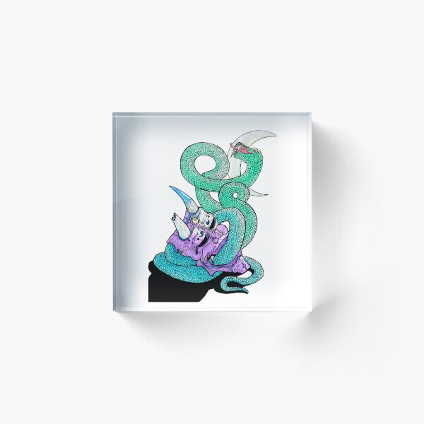 Aperçu de l'œuvre Hanma Mask & Snake créée et vendue par VonRavenDesign.