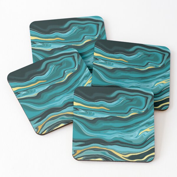 Item preview, Premium Luxury Blue Ocean Marbling Background designed and sold by TwinsStudio.