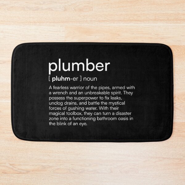Item preview, Plumber Definition designed and sold by Merchgard.