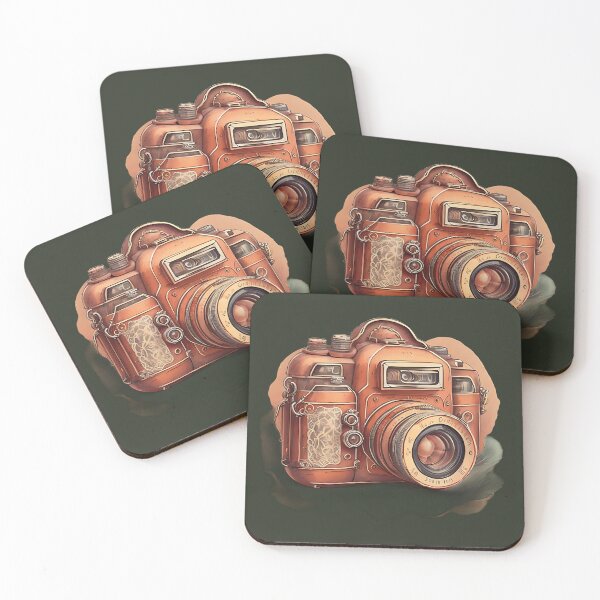 Item preview, Vintage Retro Camera: Nostalgic Artwork for Photography Enthusiasts V.1 designed and sold by Phalong.
