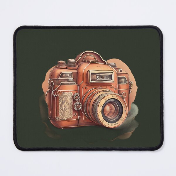 Item preview, Vintage Retro Camera: Nostalgic Artwork for Photography Enthusiasts V.1 designed and sold by Phalong.