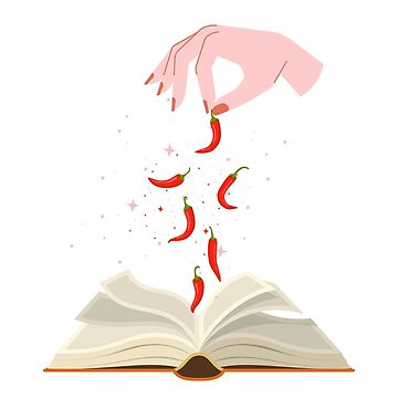 Vorschaubild zum Design Etwas hinzufügen... Gewürz | Scharfe Bücher | Liebeslektüre von bookbabe-liv