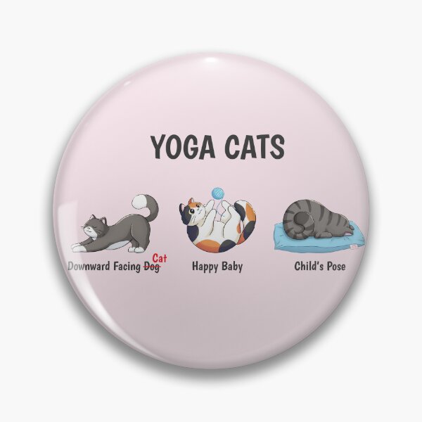 Item preview, Cute Yoga Cats designed and sold by Meowrye.