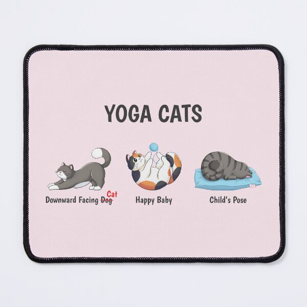 Item preview, Cute Yoga Cats designed and sold by Meowrye.