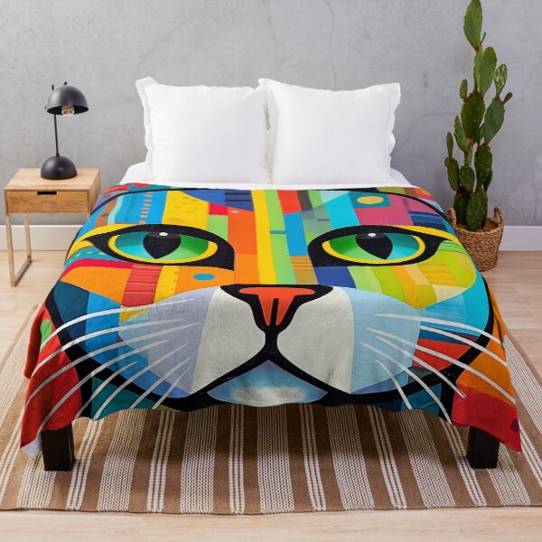 Item preview, Funky kitty cat 3 designed and sold by Red Witch Art.
