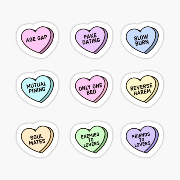 Friends To Lovers Stickers for Sale