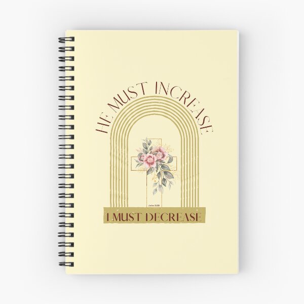 Item preview, John 3:30 - He Must Increase I Must Decrease designed and sold by Nancyanna.