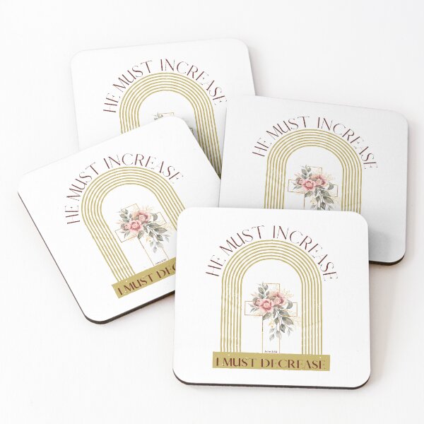 Item preview, John 3:30 - He Must Increase I Must Decrease designed and sold by Nancyanna.