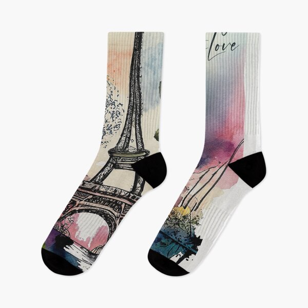 Item preview, Eiffel Tower, Paris - Cities and Places - Watercolor Collection designed and sold by monkeybusiness.pt.