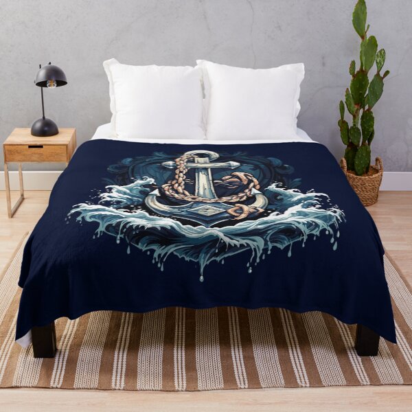 Artikelvorschau, Stilvolle Marine-Anker-T-Shirts, nautische Marine-Anker-Design-Vintage-Drucke entworfen und verkauft von Easy-Logo.