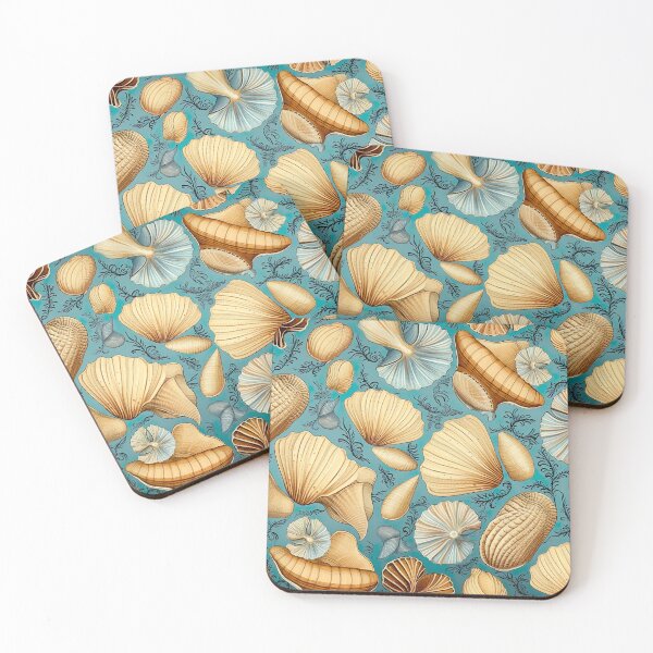 Item preview, Seashell pattern designed and sold by miss-keysmash.