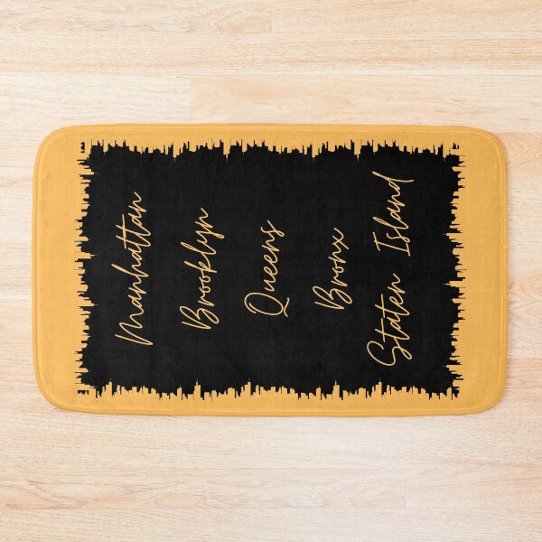 Item preview, NYC Skyline Aesthetic With 5 Boroughs - Peach designed and sold by PunjabanJatti.
