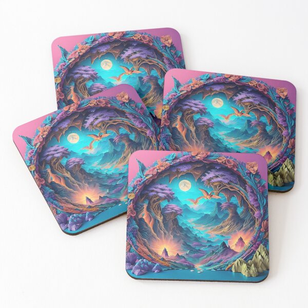 Item preview, Enchanted Reverie: Multidimensional Paper Cut in a Magical Realm designed and sold by Ceemko's Vintage Corner.