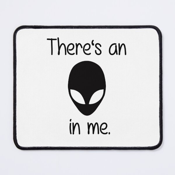Item preview, There's alien in me. (black font) designed and sold by eileendiaries.