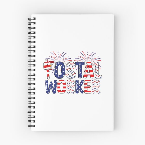 Item preview, Happy 4th Of July Patriotic Postal Worker American Flag 2 designed and sold by RupeshBaria.